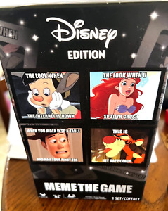 MEME THE GAME DISNEY EDITION - BRAND NEW CARD GAME!