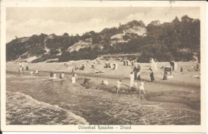 Sehr schöne AK. Von Ostseebad Rauschen / Ostpreußen, Zu Sehen Strand Strandkörbe - Bild 1 von 1