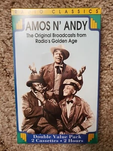Amos N Andy Radio Classics Original Broadcasts Radios Golden Age 2 Cassette Tape - Picture 1 of 4