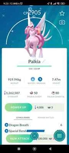 Pokemon Trade GO -Shiny Palkia ( Origin Forme ) Legacy ( Spacial Rend ) - Go - Picture 1 of 1
