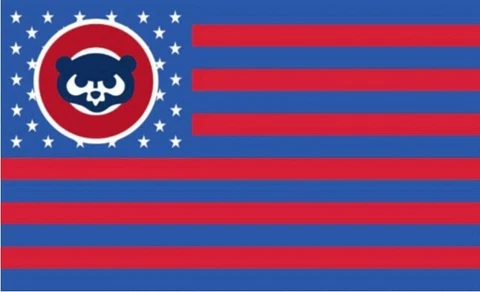 Chicago Cubs Flag 3x5ft Banner Polyester Baseball World Series cubs001 Cover