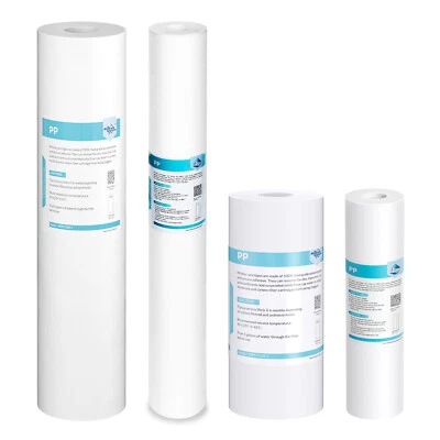 5μm 10x2.5"/10x4.5"/20x2.5"/20x4.5" Sediment Water Filter Cartridges Whole House - Image 1 of 4
