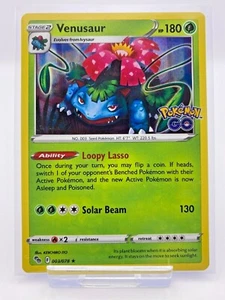 Tarjeta Pokémon - Venusaur 003/078 Pokémon GO Rara Holo Booster Fresca - Imagen 1 de 2