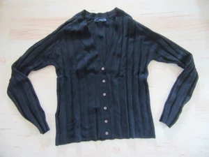 leichte Strickjacke - Jacke für Damen von MNG, Gr. L, schwarz - Bild 1 von 6