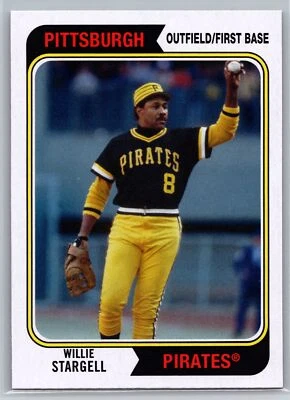2020 Topps Archives #182 Willie Stargell Pittsburgh Pirates - Image 1 of 2