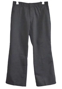 Fit America Girls School Uniform Flat Front Double Knee Pants Size 18 1/2 H - Picture 1 of 5