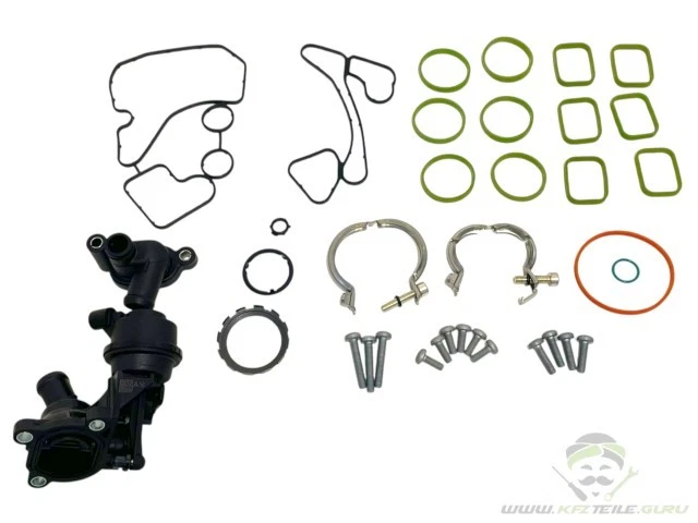 Original Steuerventil Kühlmittelregler Audi A4 A5 A6 A8 Q5 Q7 059121737AM Neu