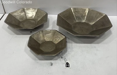 Металлические сервировочные миски Trio of Roost - Изображение 1 из 4