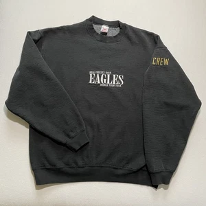 Vintage Eagles Sweatshirt Men XL Hell Freezes Over World Tour Crew Heavy 90s USA - Picture 1 of 8