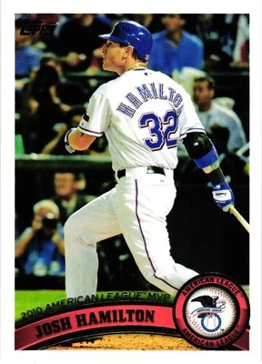 2011 Topps #29 Josh Hamilton - Image 1 of 2