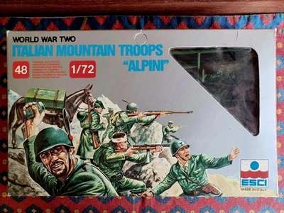 ESCI 211 -Italian mountain Troops "Alpini"  - Plastic figures 1/72 - Immagine 1 di 2
