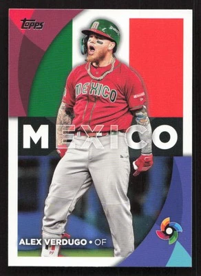 2023 Topps Alex Verdugo 2023 World Baseball Classic Stars #WBC-29 Card - Image 1 of 2