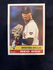 2025 TOPPS HERITAGE BRAYAN BELLO BICENTENNIAL SP #/200 1776-1976 BOSTON RED SOX - Picture 1 of 3