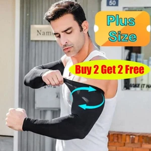 1 Pair Outdoor Sports Arm Sleeves UV Sun Protection Breathable Arm Warmers Cover - Picture 1 of 22