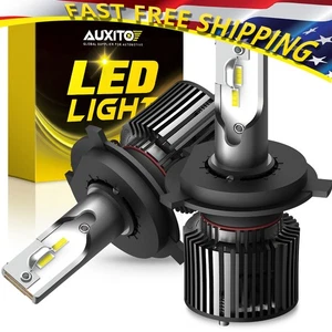 HOT 2X 9003 H4 CSP LED Hi Lo Headlight Kit Bulb Beam 6000K Super Xenon White X1 - Picture 1 of 12
