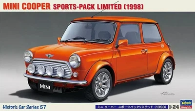 Hasegawa 21157 Mini Cooper Sports Pack Limited (1998) Kit Montaggio 1/24 - Immagine 1 di 4