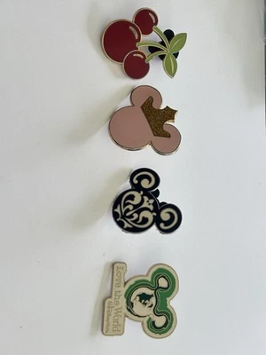 Walt Disney World 2008 Mickey Four Piece Set Minnie Princess, Love The World - Image 1 of 4