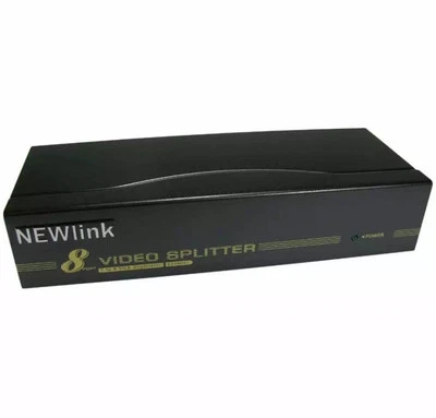 8 Port SVGA Splitter (450 MHz) Powered VGA 1 Input to Multiple Outputs Upto 65m - Image 1 of 2