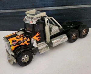 Vintage Rare Steel ERTL Big Pete Racer Peterbilt Truck - Picture 1 of 9