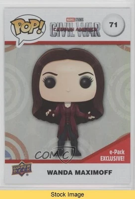 2023 Funko Pop Marvel Infinity Saga Rainbow Chase Sticker Wanda Maximoff READ - Image 1 of 3