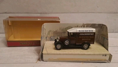 Matchbox Models of Yesteryear Y-19 1929 Morris Cowley Van J. SAINSBURY   BOXED - Image 1 of 4