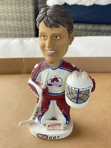 NHL 2002-03 HEADS UP Patrick Roy Bobblehead Colorado Avalanche LTD 1000 - Picture 1 of 2