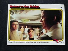 1979 Topps Star Trek: The Motion Picture Card # 38 Return to the Bridge (EX)