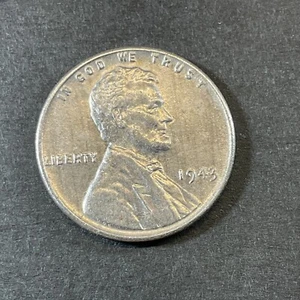 1943 1C Lincoln Cent - Picture 1 of 3