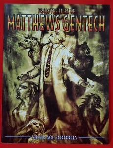 Silver Age Sentinels From The Files of Matthews Gentech 2003 SC RPG Book NEW - Picture 1 of 6