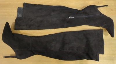 NEW Jessica Simpson Women's 5M Amriena Stiletto Over-The-Knee Patent Boots M7 - Image 1 of 4