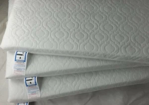 Extra Thick Travel Cot Mattress Breathable With Quilted Cover / Fast Delivery - Picture 1 of 3