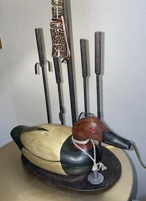 Mallard Duck Decoy Lamp, Hunting Enthusiast Lamp, Duck Decor - Image 1 of 4