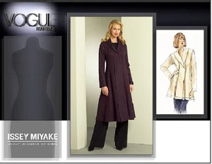 Vogue Designer Original Issey Miyake Lined Jacket Coat/Jacket Pattern 1069 Uncut - Picture 1 of 7