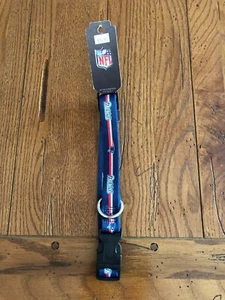 Collar grande de perro cazador ajustable con licencia oficial de la NFL New England Patriots - Imagen 1 de 5