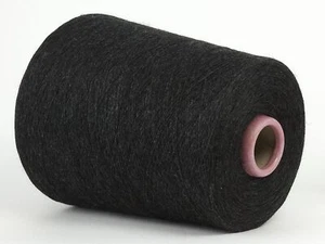 29,50 €/kg Konenwolle  Konengarn * Merinowolle * Australia * Anthrazit * Nm 28/2 - Bild 1 von 3