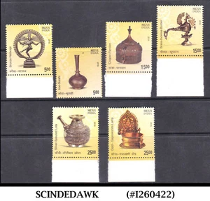 INDIA - 2016 INDIAN METAL CRAFT - 6V - MINT NH - Picture 1 of 1