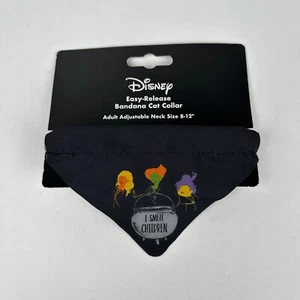 Disney Hokuspokus Zauber leicht zu lösen Bandana Katze Halsband Halloween 8-12" Hals - Bild 1 von 14