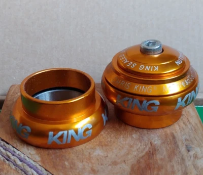 Chris King gold  1-1/8 headset - Image 1 of 2