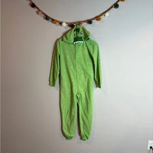 FAO Schwartz green dragon monster one piece pajama costume - Picture 1 of 4