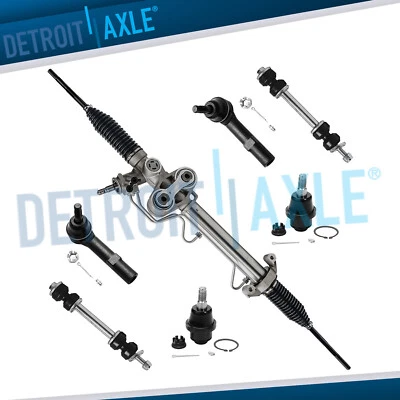 Front Rack and Pinion Tie Rods Sway Bars Kit for Silverado Sierra Yukon XL 1500 - Image 1 of 4