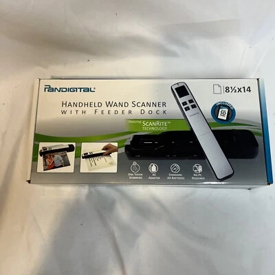 Pandigital Handheld Wand Scanner Purple PANSCN09PU - Image 1 of 4