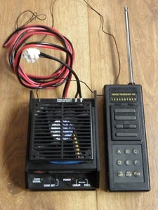 CREST TRAIN ENGINEER WALK AROUND SET #55471 RECEIVER & #55473 TRANSMITTER - Picture 1 of 10