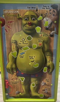 Placa de repuesto Operation Shrek 2004 Foto 1 de 2