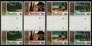 Fiji 1980 - Mi-Nr. 424-427 ** - MNH - Parejas de embarcaderos - Turismo - Imagen 1 de 1