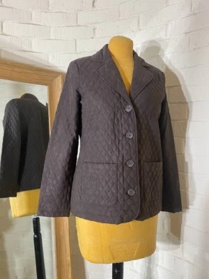 Laura Scott Women's  Brown Quilted Jacket - Image 1 of 4