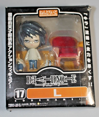 Death Note Detective L Lawliet Nendoroid 17 Scene Anime Figure Good Smile Cover