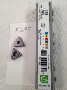 5 NUOVI INSERTI FILETTATI ISCAR 16ER 16 UNJ CARBURO GR IC908 IMBALLATI IN FABBRICA (E697) - Foto 1 di 1