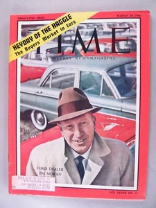Time Magazine - March 24, 1961 ~~ Ford dealer Jim Moran - Bild 1 von 3