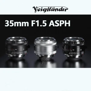 Lichtobjektiv Lab Voigtländer NOKTON VM 35mm F1.5 Asph Typ I Typ II Leica VM M11 - Bild 1 von 16