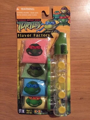Juguete de fábrica Teenage Mutant Ninja Turtles sabor caramelo, sin usar, en caja (B72) Foto 1 de 2
